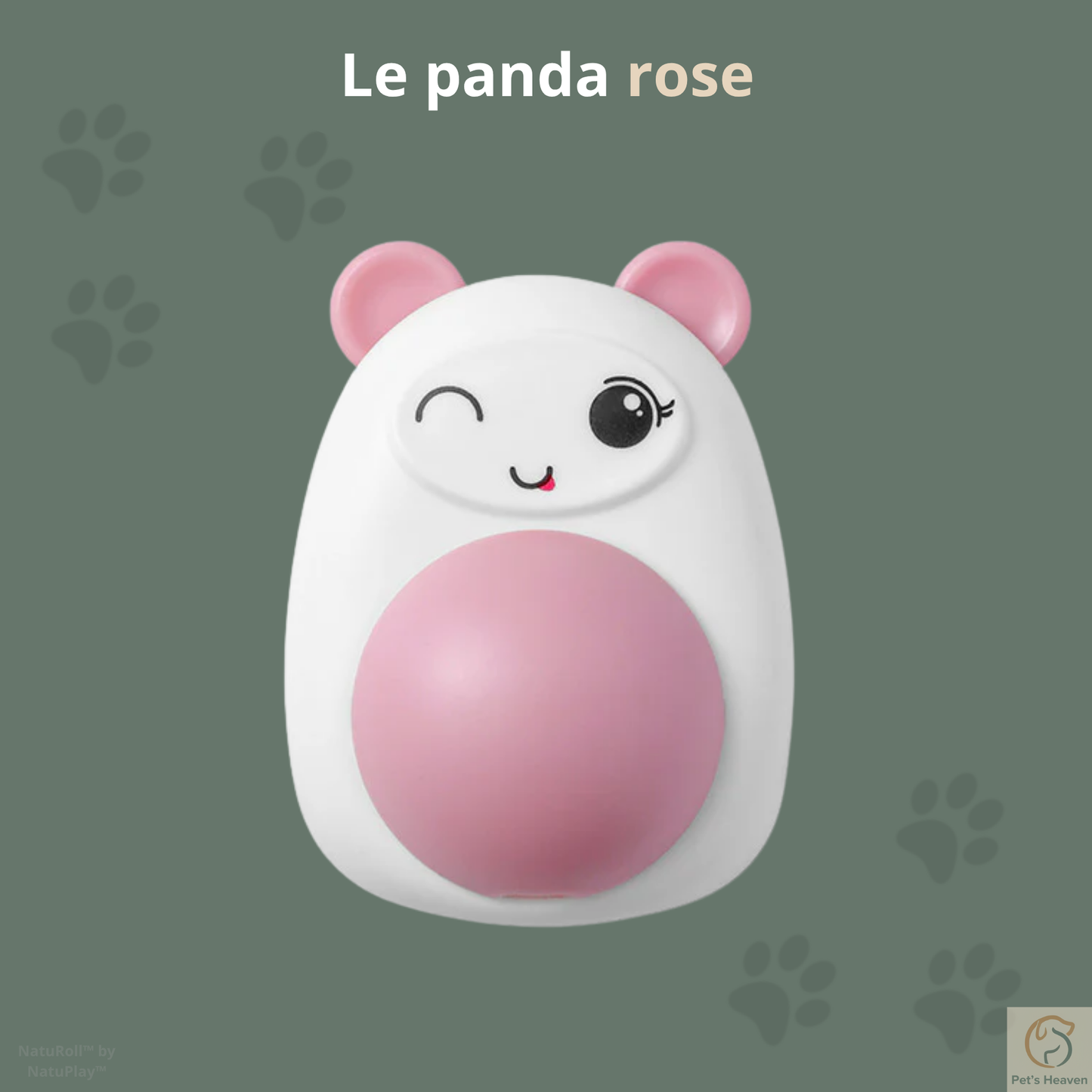 NatuRoll™・Boule rotative d'herbe à chat