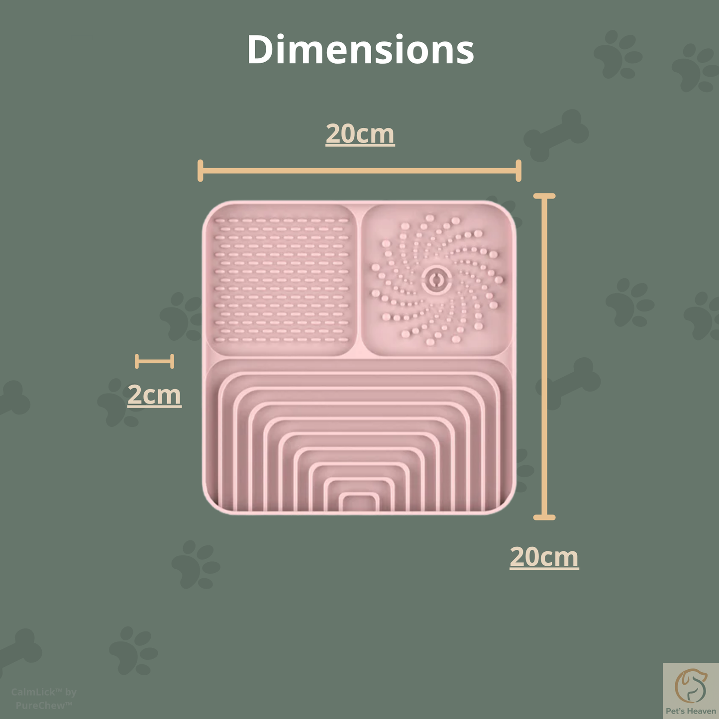 CalmLick™・Tapis de léchage anti-glouton & anti-stress