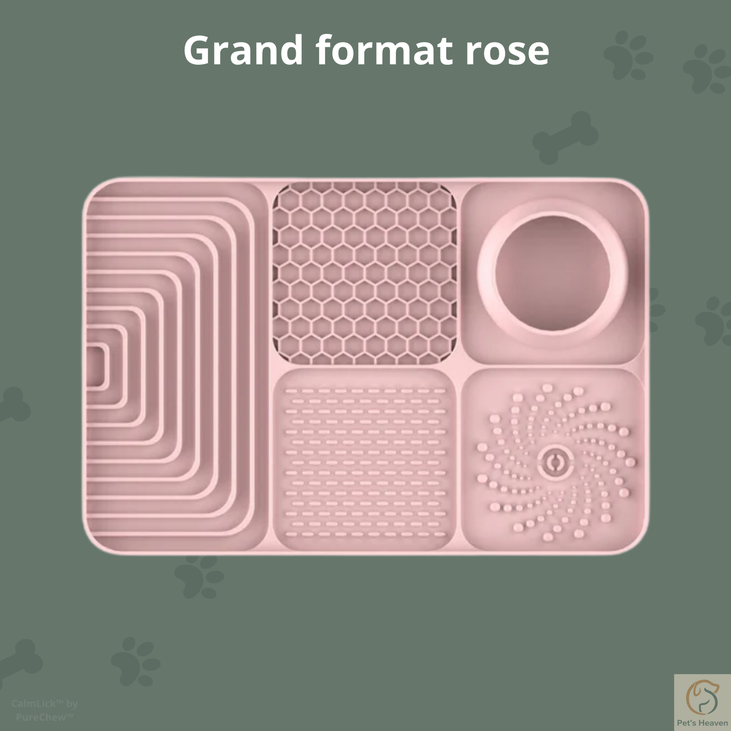 CalmLick™・Tapis de léchage anti-glouton & anti-stress