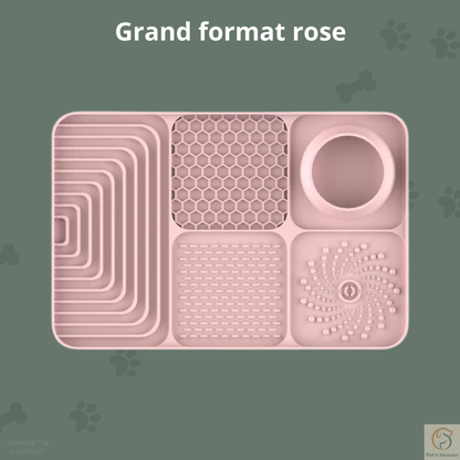 CalmLick™・Tapis de léchage anti-glouton & anti-stress