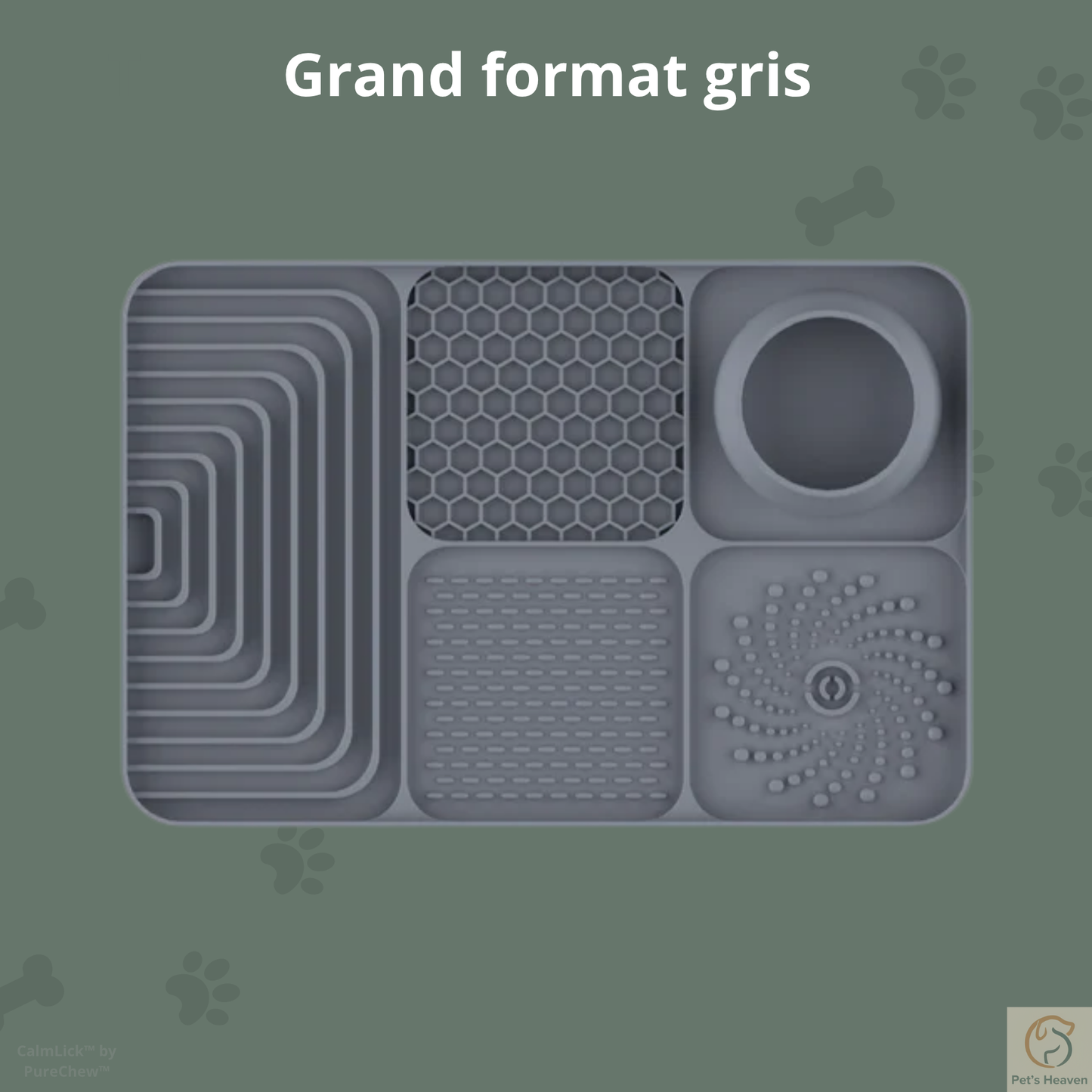 CalmLick™・Tapis de léchage anti-glouton & anti-stress