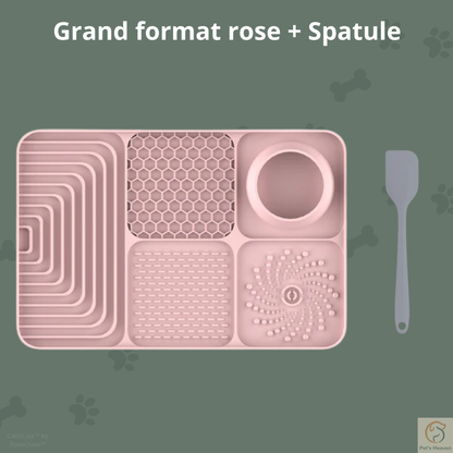 CalmLick™・Tapis de léchage anti-glouton & anti-stress