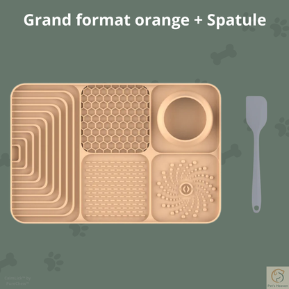 CalmLick™・Tapis de léchage anti-glouton & anti-stress