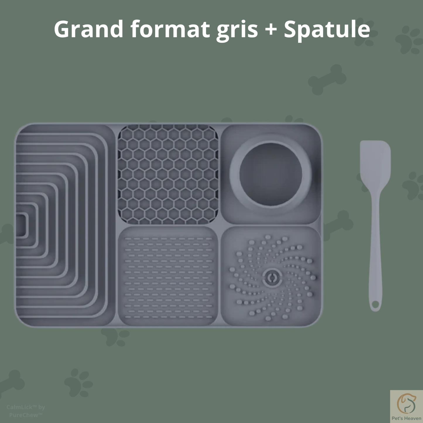 CalmLick™・Tapis de léchage anti-glouton & anti-stress