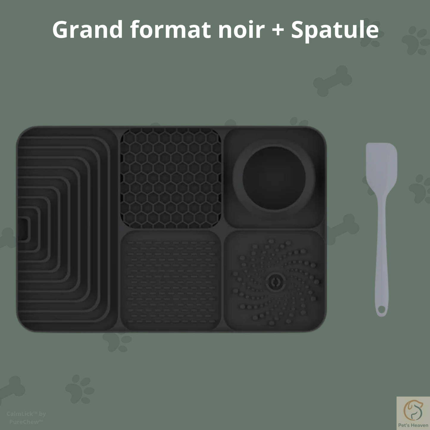 CalmLick™・Tapis de léchage anti-glouton & anti-stress