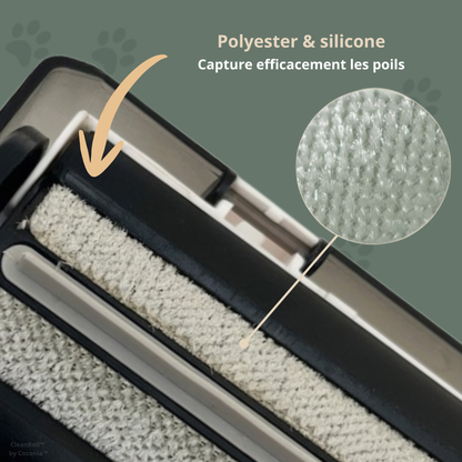 CleanRoll™・Rouleau anti-poils réutilisable