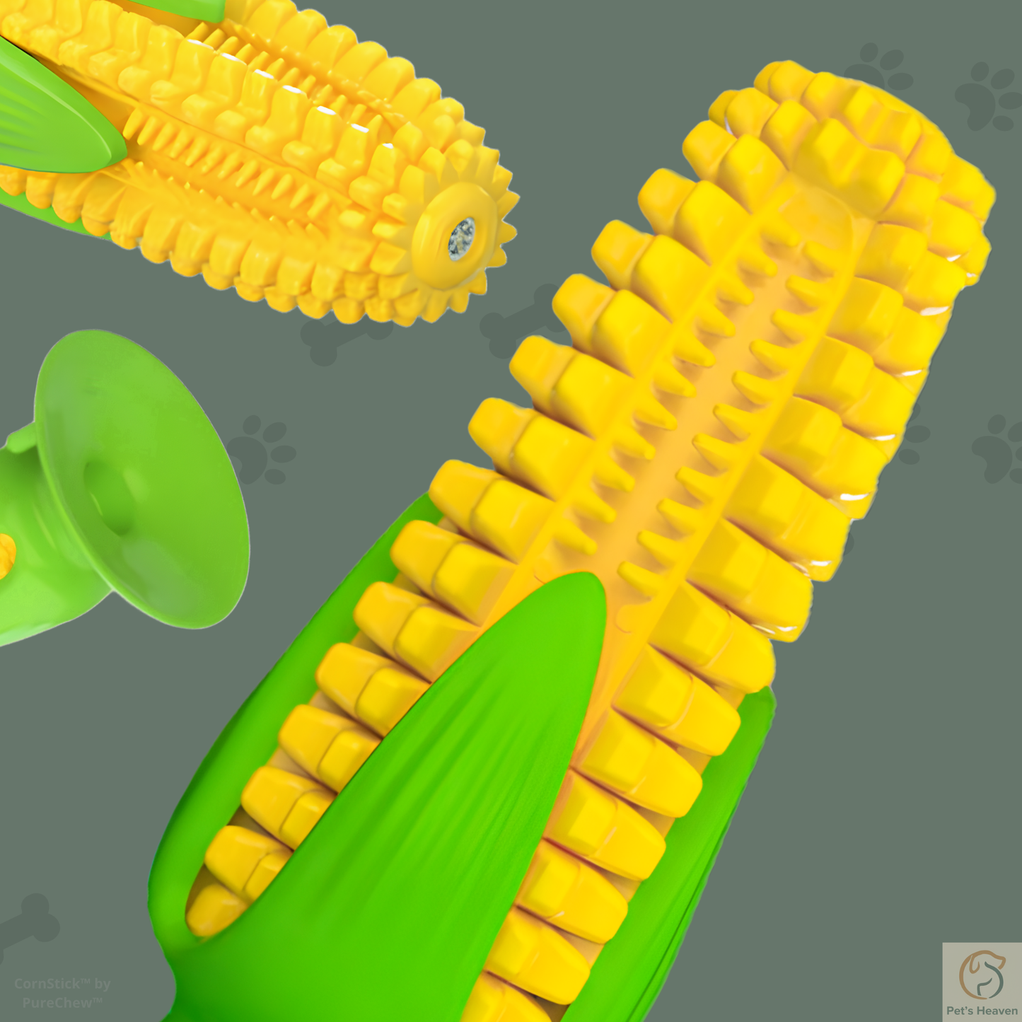 CornStick™・Jouet maïs à mâcher pour chien