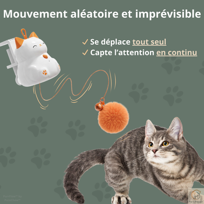 PurrFlow™・Jouet interactif automatique pour chat
