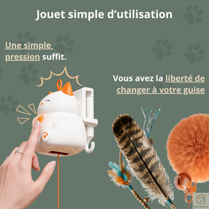 PurrFlow™・Jouet interactif automatique pour chat